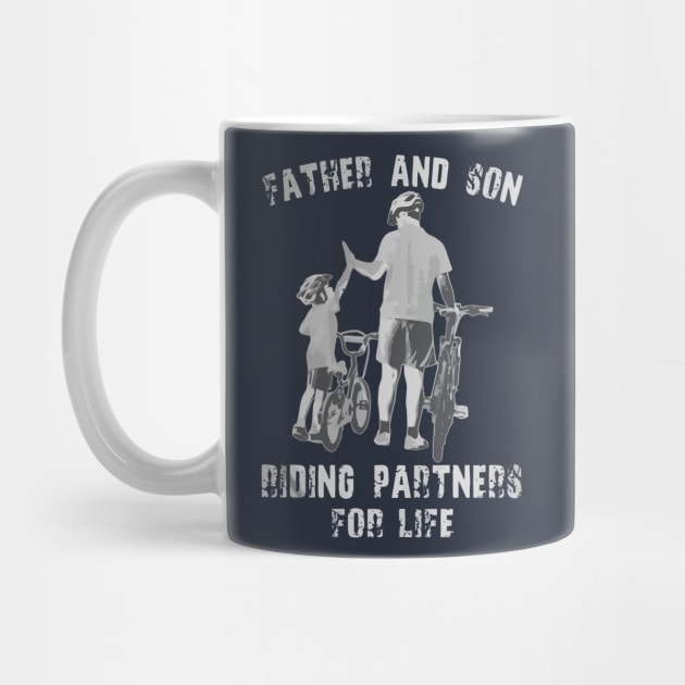 Father and son riding partners for life by francotankk